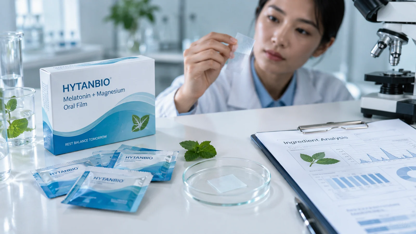 Melatonin + Magnesium Oral Film C2: Quality and Packaging Dossier
