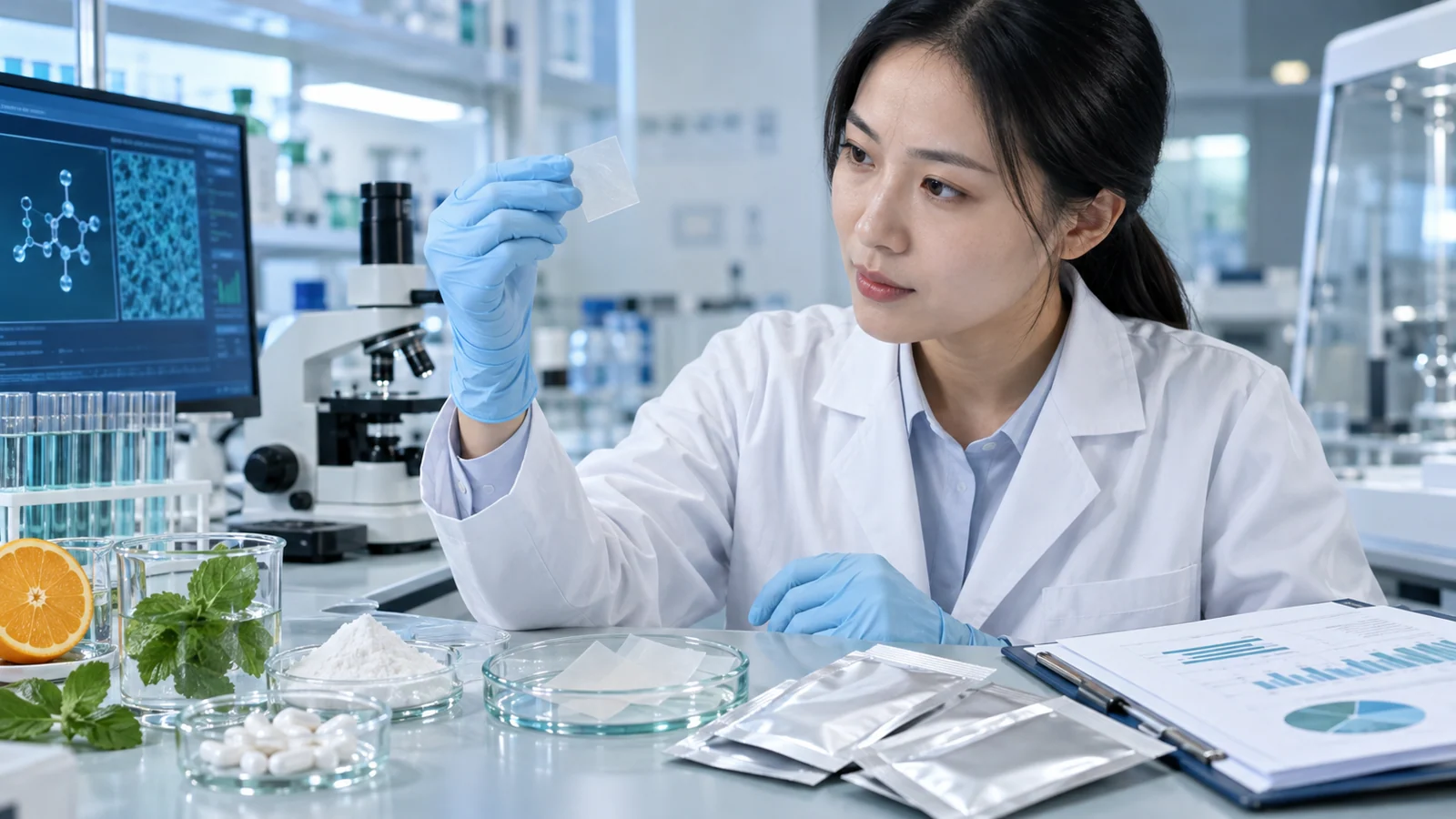 Vitamin C + Zinc Immunity Oral Film D1: Quality and Packaging Dossier