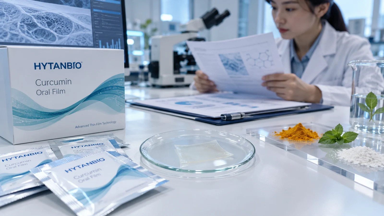 Curcumin Anti-Inflammatory Oral Film D3: Quality and Packaging Dossier