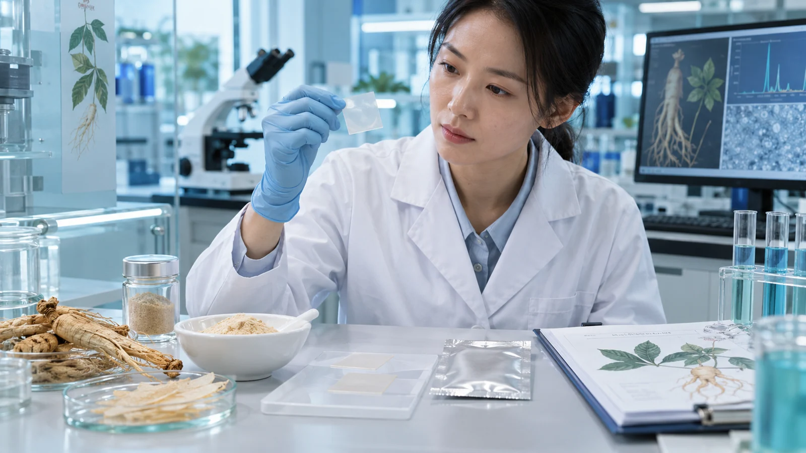 American Ginseng Oral Film D10: Quality and Packaging Dossier