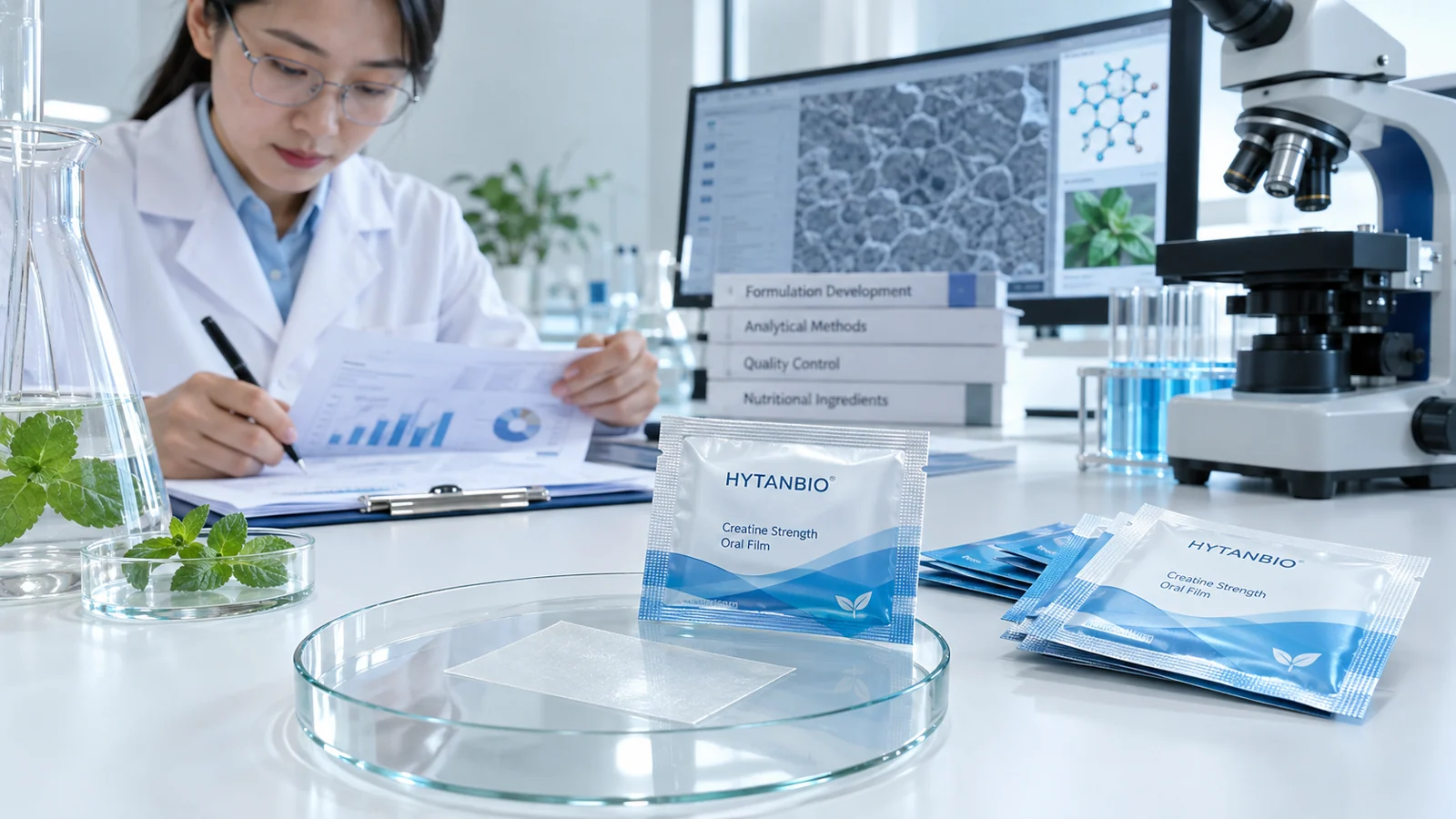 Creatine Strength Oral Film F4: Quality and Packaging Dossier