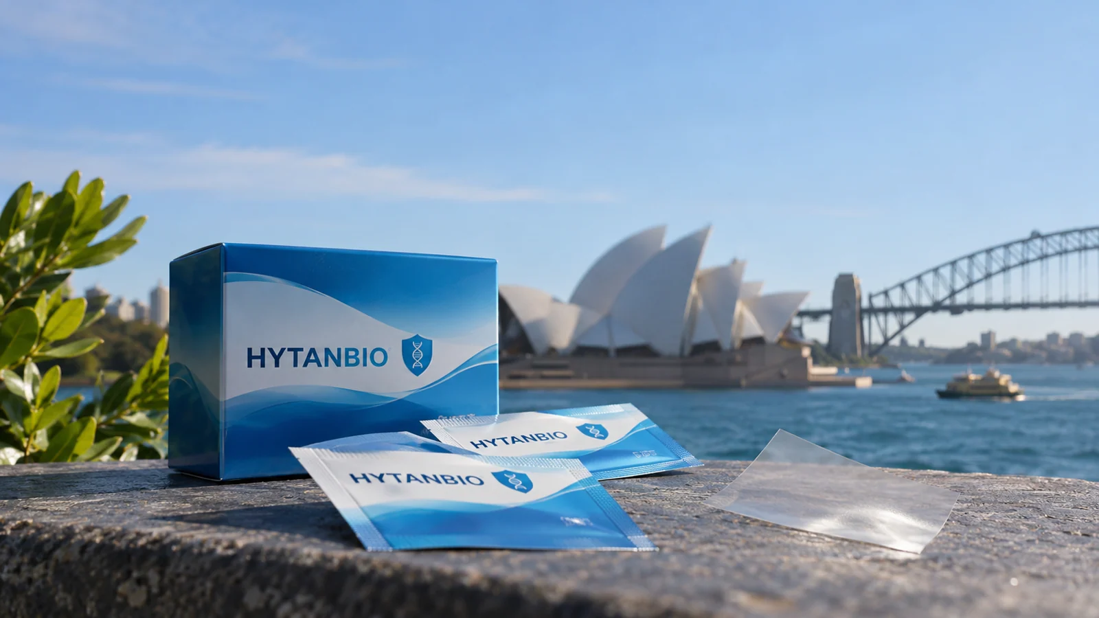 oral film packaging and Australia destination document review: packaging view