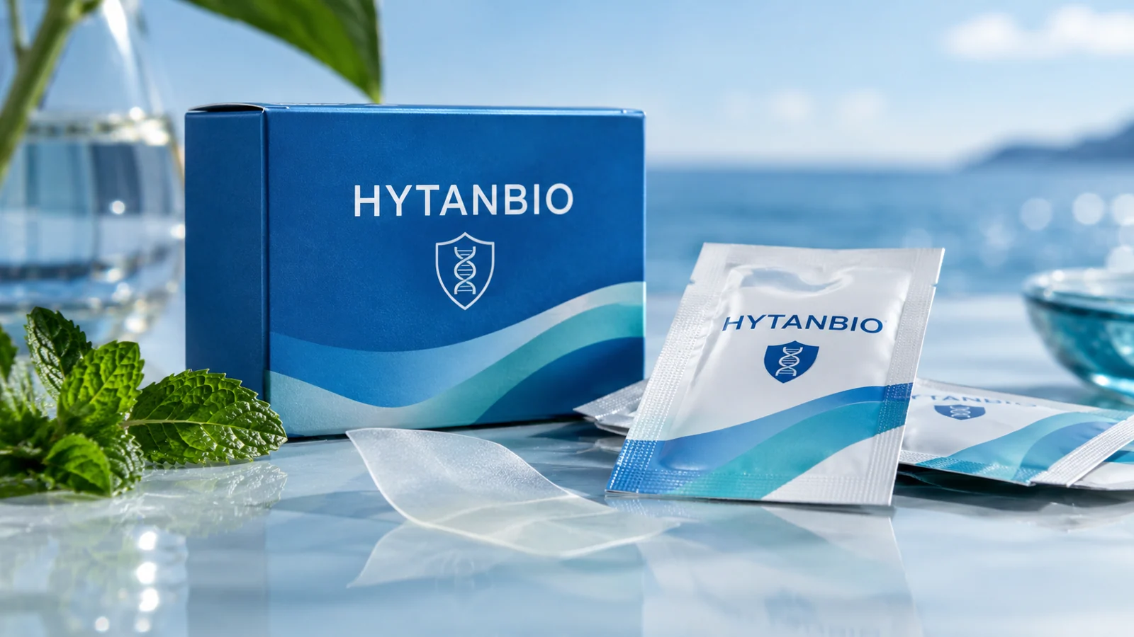 ultra-thin oral film material and practical packaging: packaging view