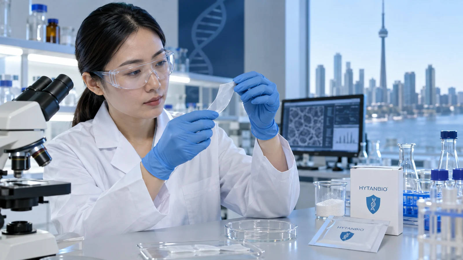 oral film packaging and Canada destination document review: scientist view