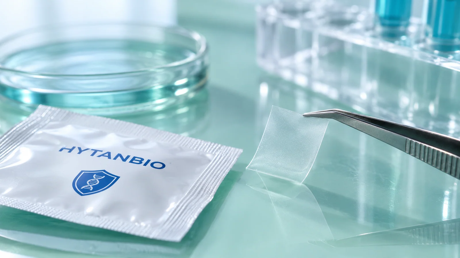 vitamin oral film laboratory specimens: macro view