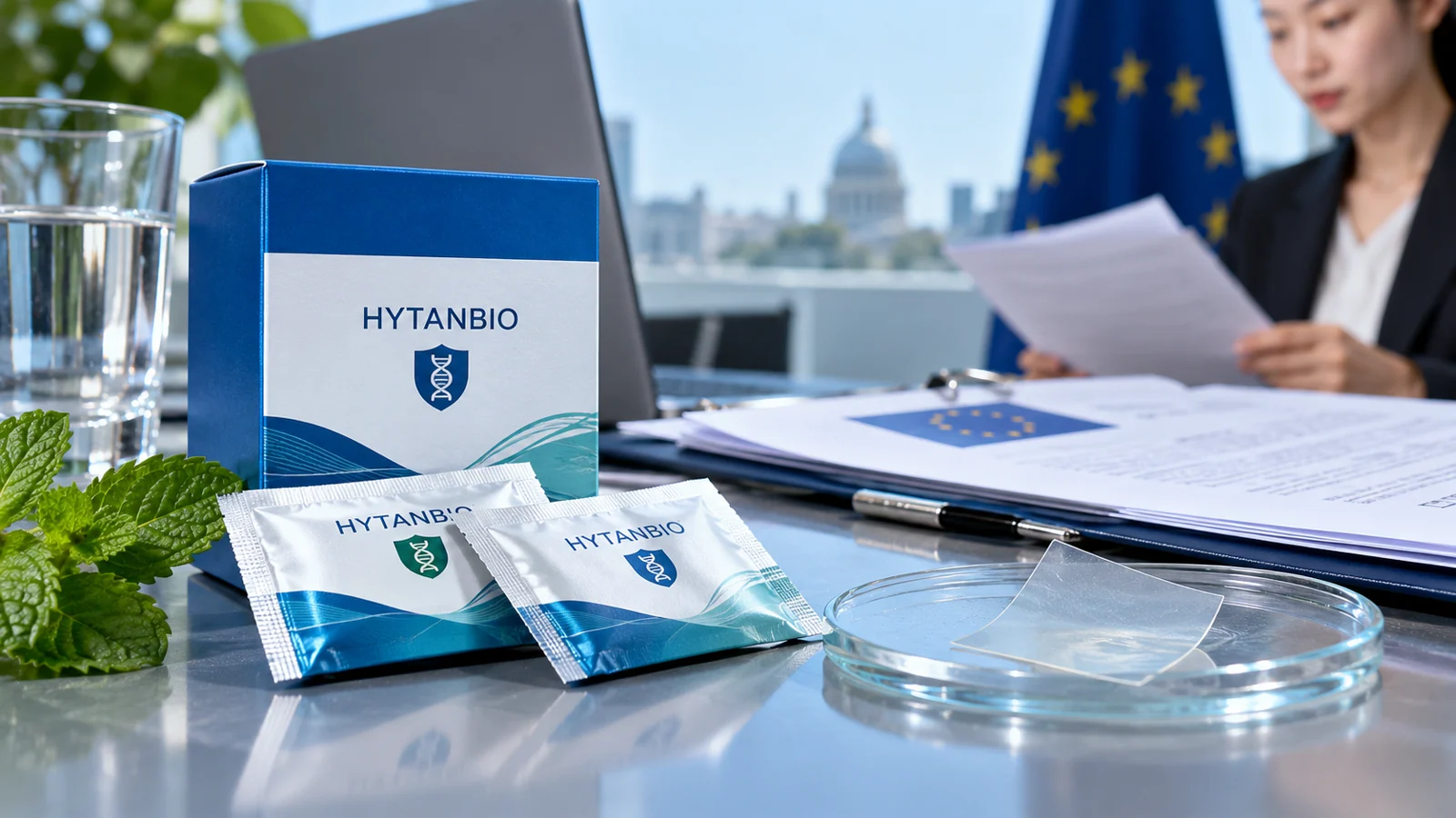 oral film packaging and European Union destination document review: packaging view