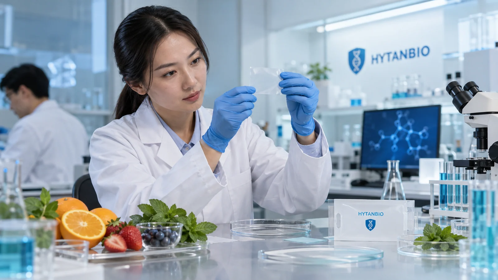 oral film flavor development with fruit and mint: scientist view