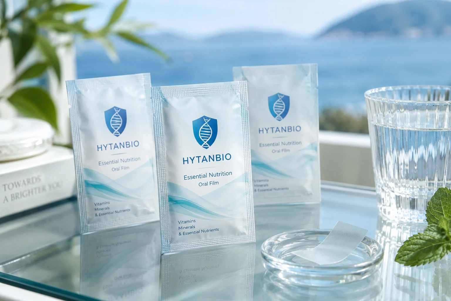 Essential Nutrition oral film packaging