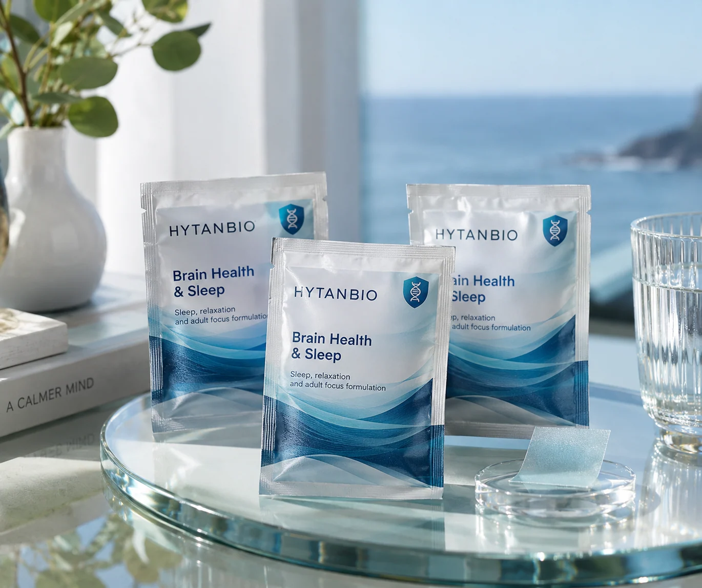 Brain Health & Sleep oral film packaging