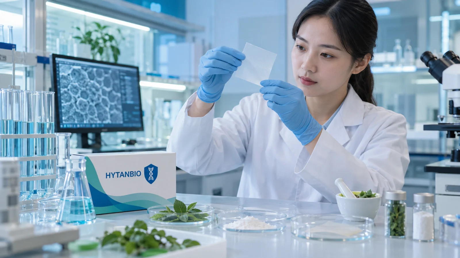 botanical oral film ingredient analysis: scientist view