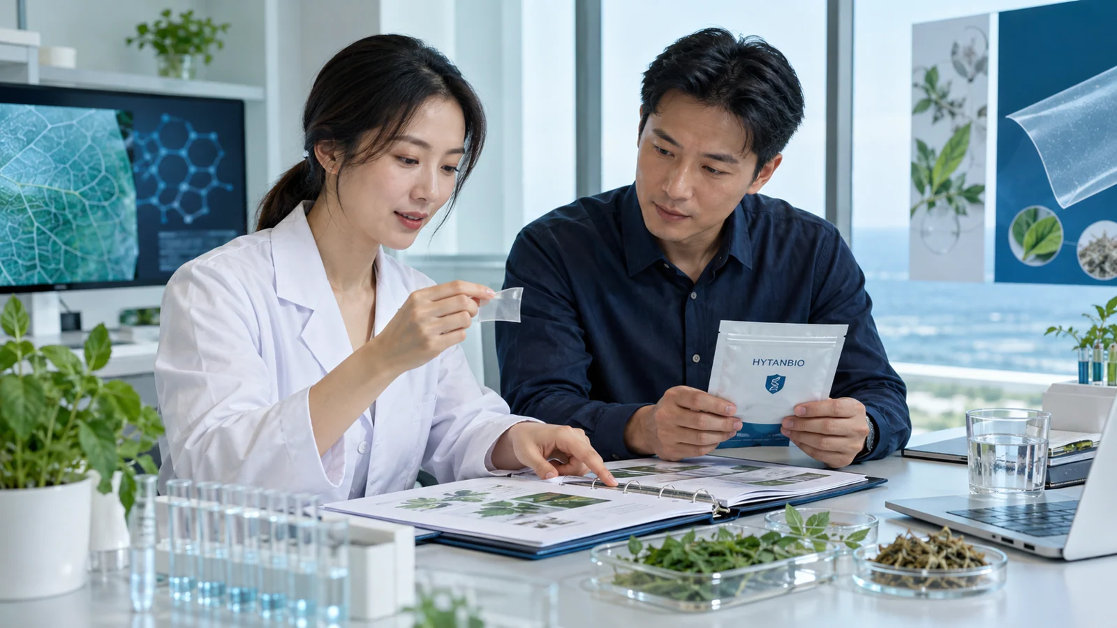 botanical oral film ingredient analysis: collaboration view