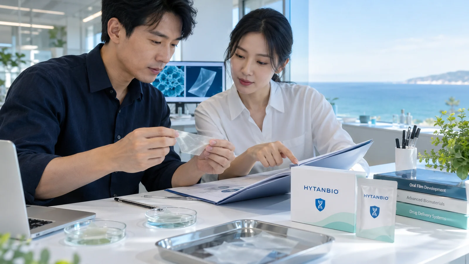 oral film scientific editorial workspace: collaboration view
