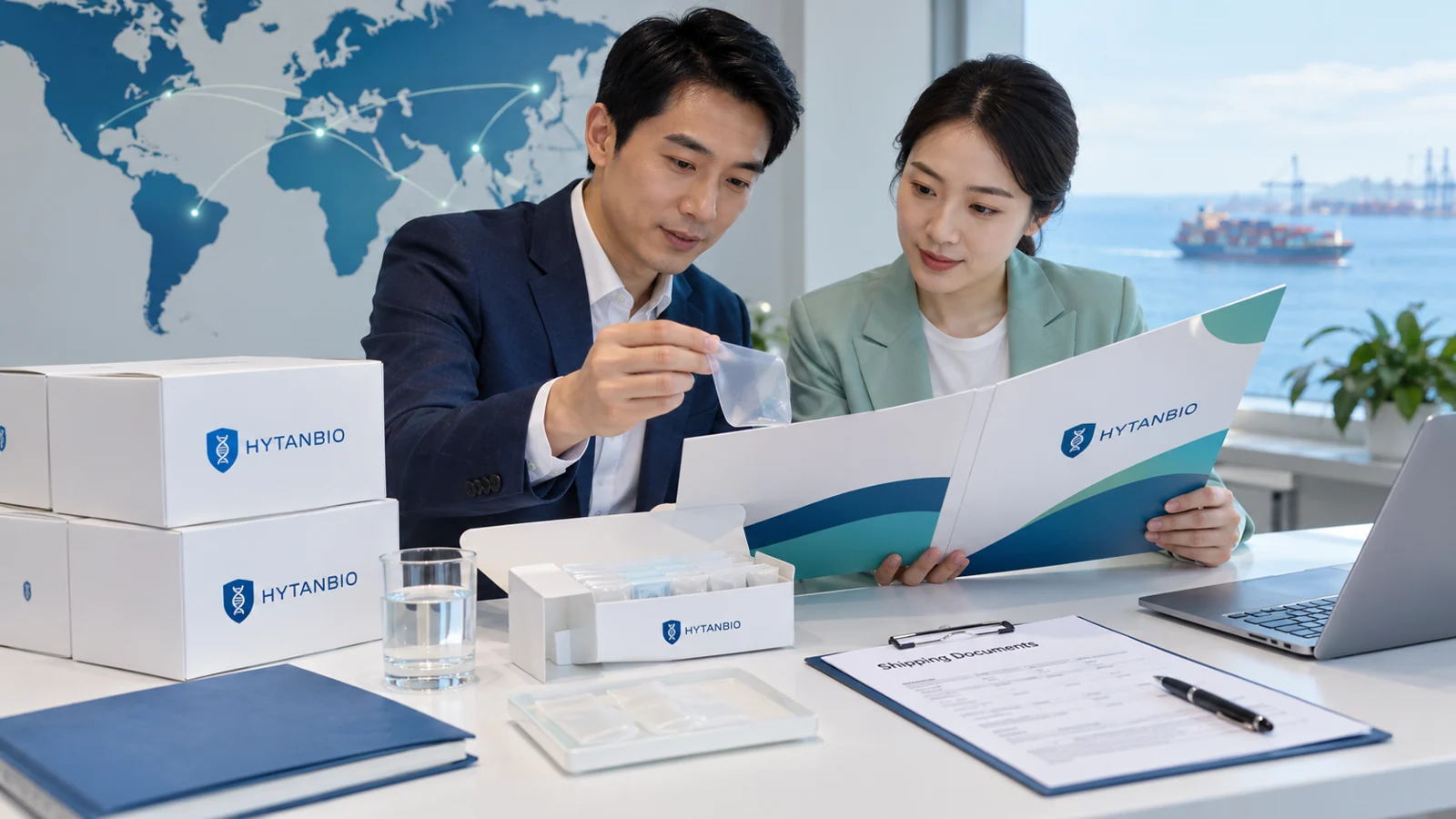oral film global B2B shipping documents and closed cartons: collaboration view