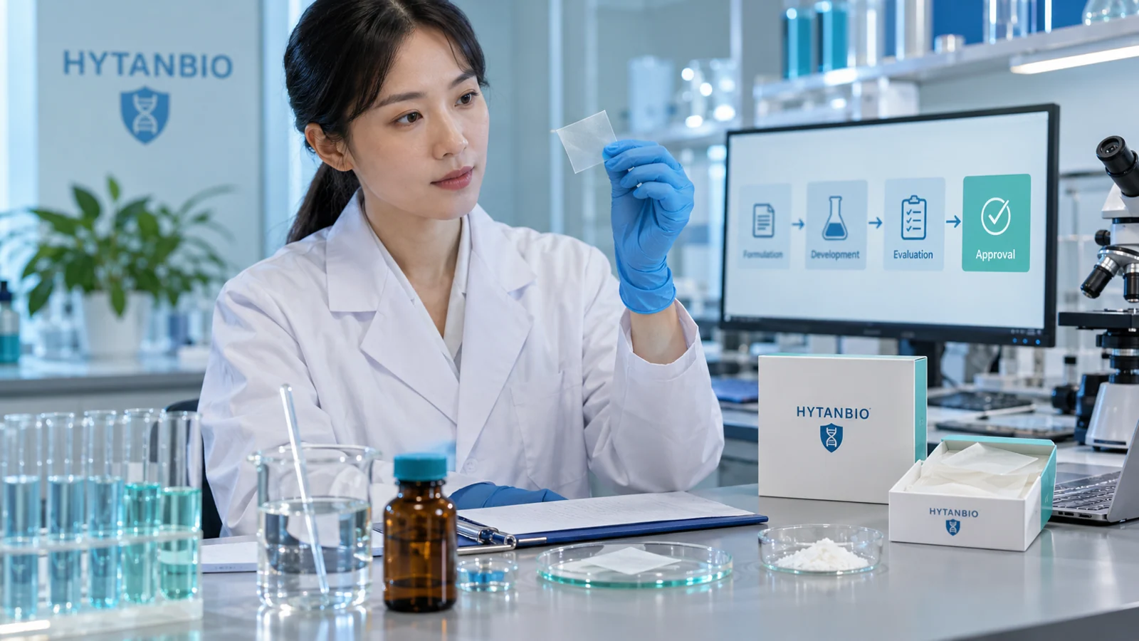 oral film project planning and approval workflow: scientist view
