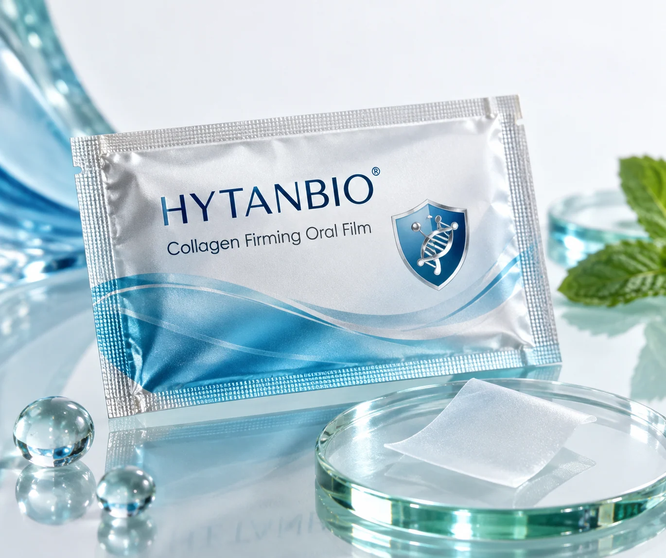 HYTANBIO Collagen Firming Oral Film individually wrapped oral film