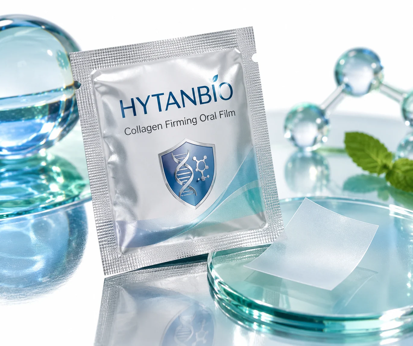 HYTANBIO Collagen Firming Oral Film individually wrapped oral film