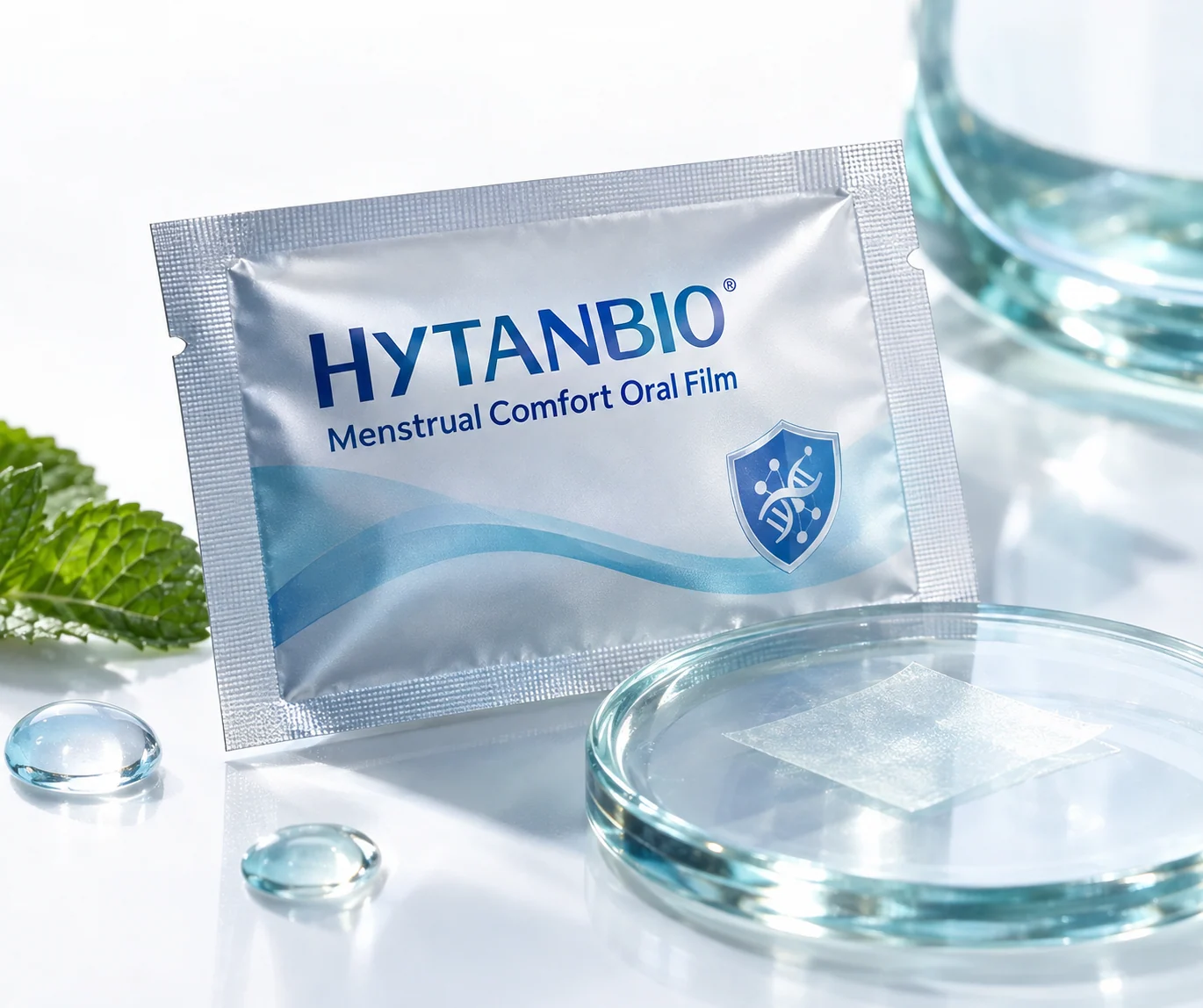 HYTANBIO Menstrual Comfort Oral Film individually wrapped oral film