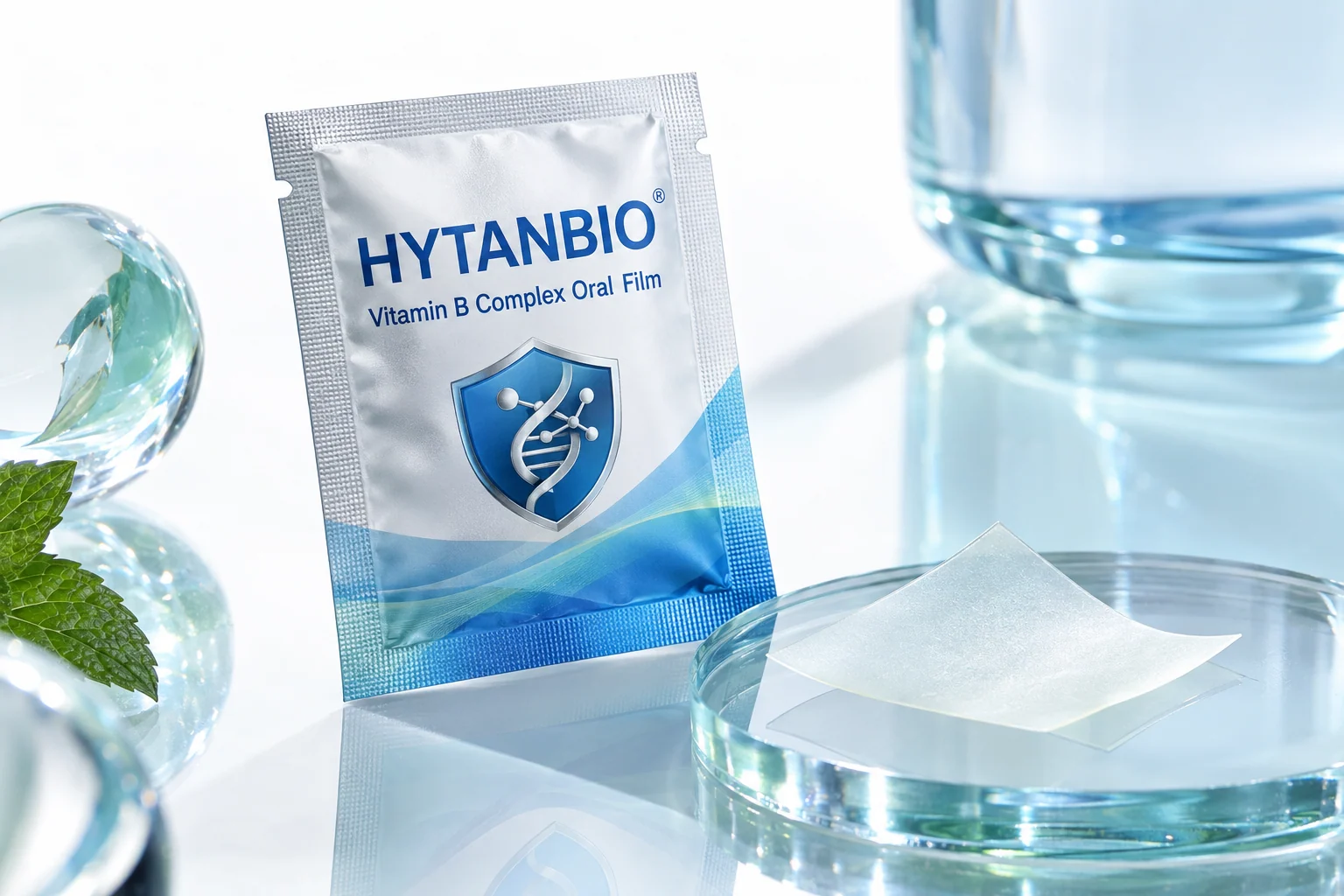 HYTANBIO Vitamin B Complex Oral Film individually wrapped oral film