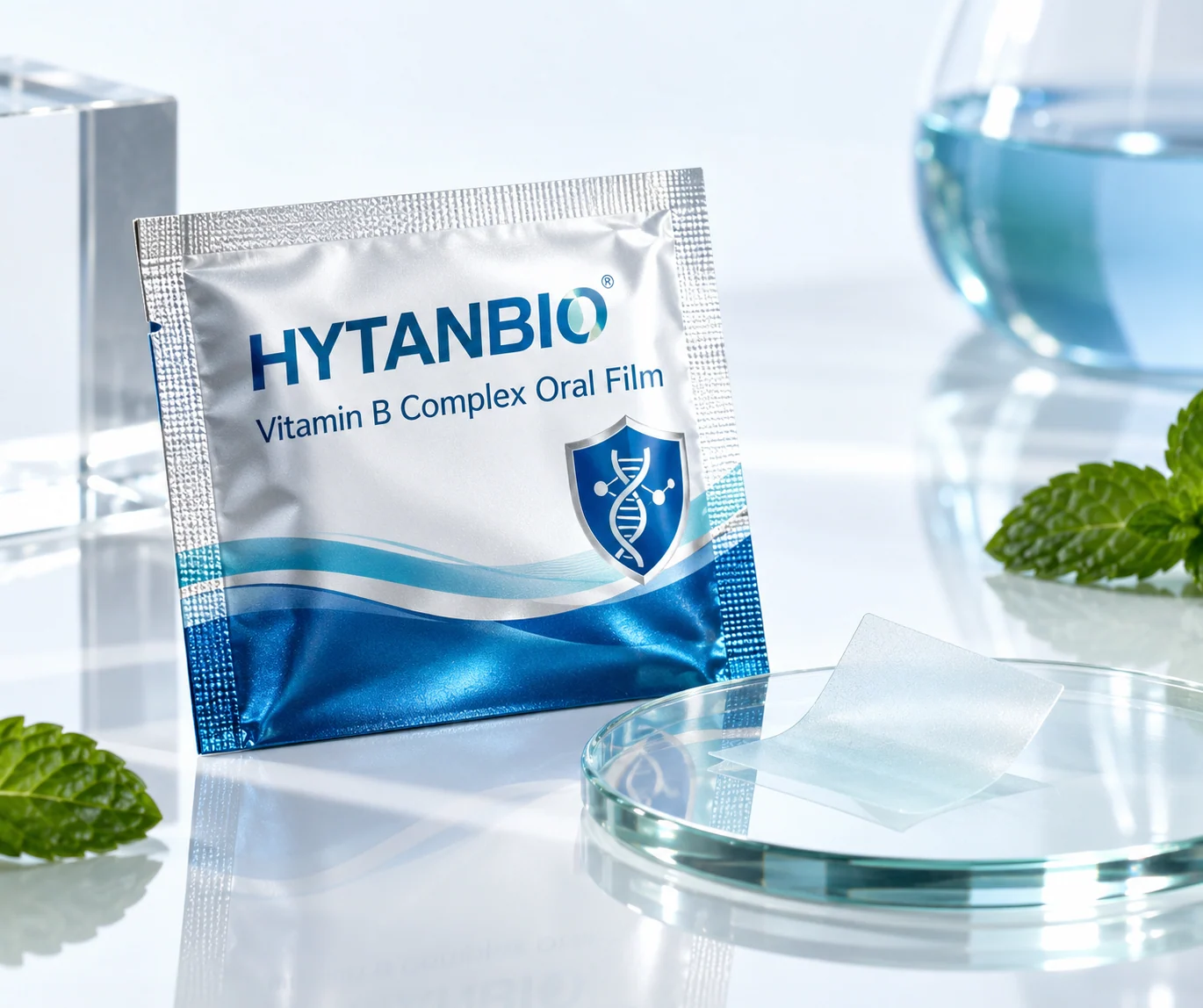 HYTANBIO Vitamin B Complex Oral Film individually wrapped oral film