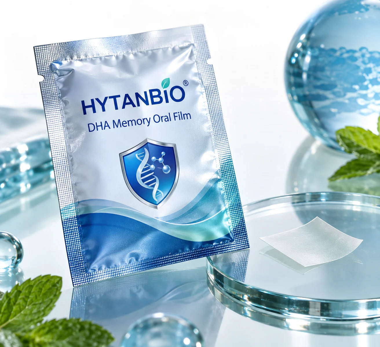 HYTANBIO DHA Memory Oral Film individually wrapped oral film