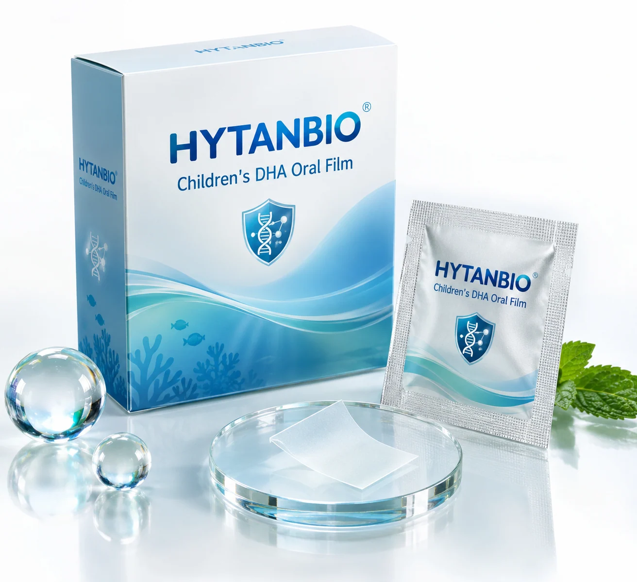 HYTANBIO Children's DHA Oral Film individually wrapped oral film