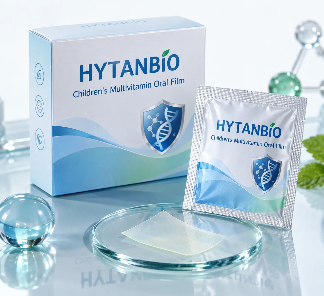 HYTANBIO Children's Multivitamin Oral Film individually wrapped oral film