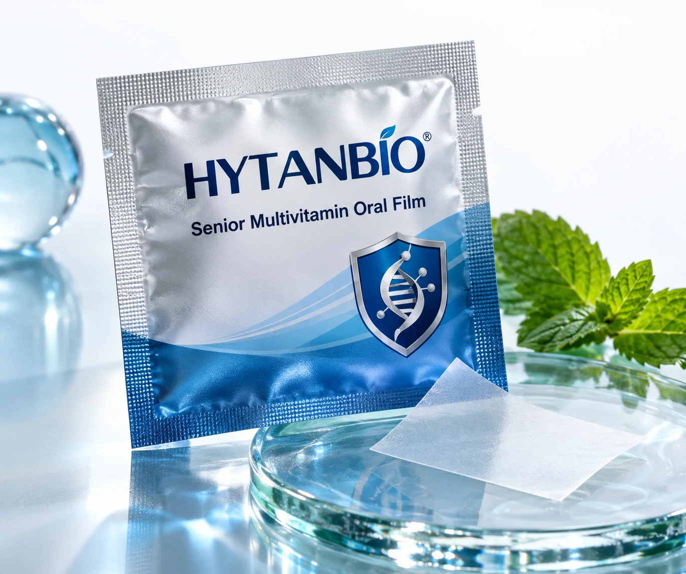 HYTANBIO Senior Multivitamin Oral Film individually wrapped oral film