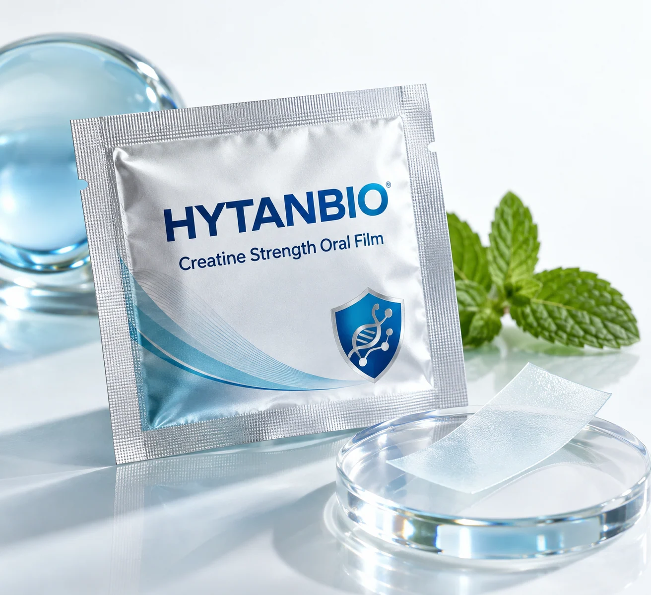 HYTANBIO Creatine Strength Oral Film individually wrapped oral film