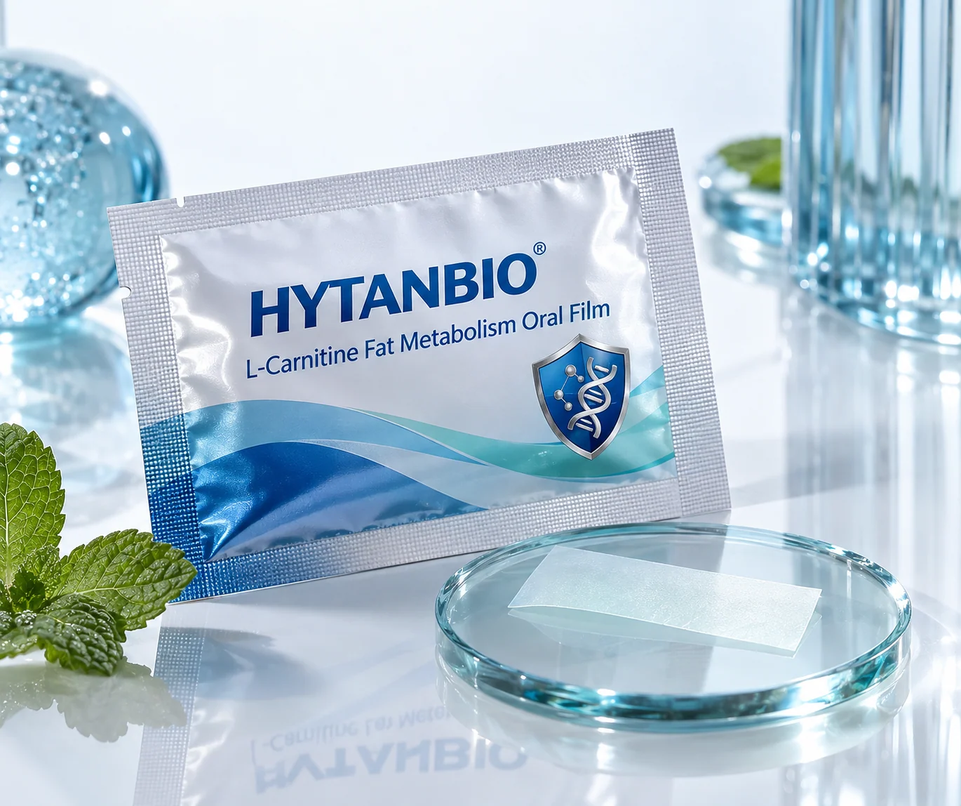 HYTANBIO L-Carnitine Fat Metabolism Oral Film individually wrapped oral film