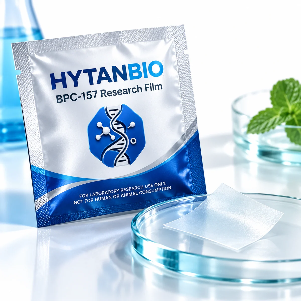 HYTANBIO BPC-157 Research Film individually wrapped oral film