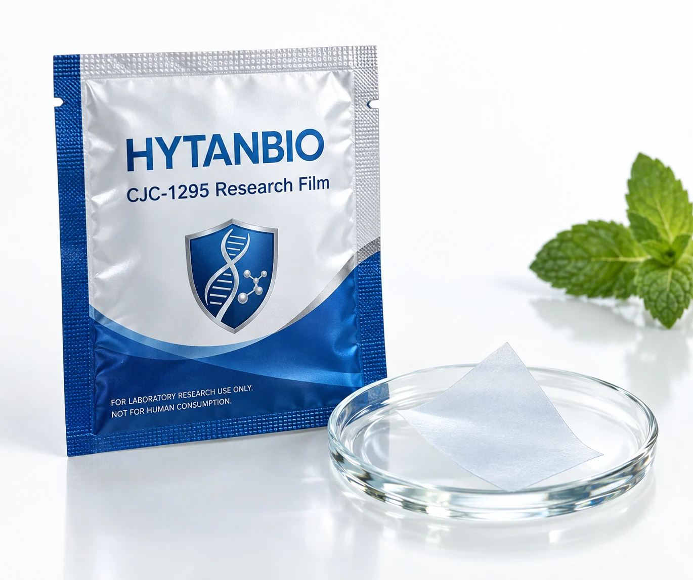 HYTANBIO CJC-1295 Research Film foil sachet and ultra-thin film