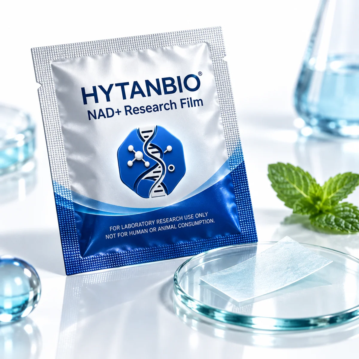 HYTANBIO NAD+ Research Film individually wrapped oral film