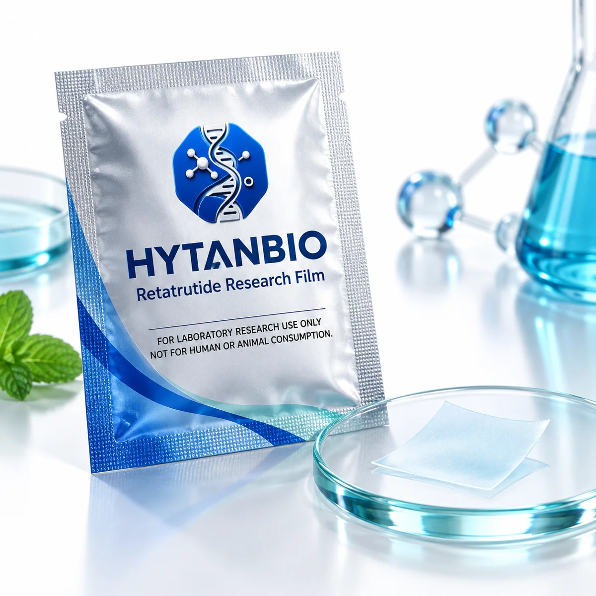 HYTANBIO Retatrutide Research Film individually wrapped oral film