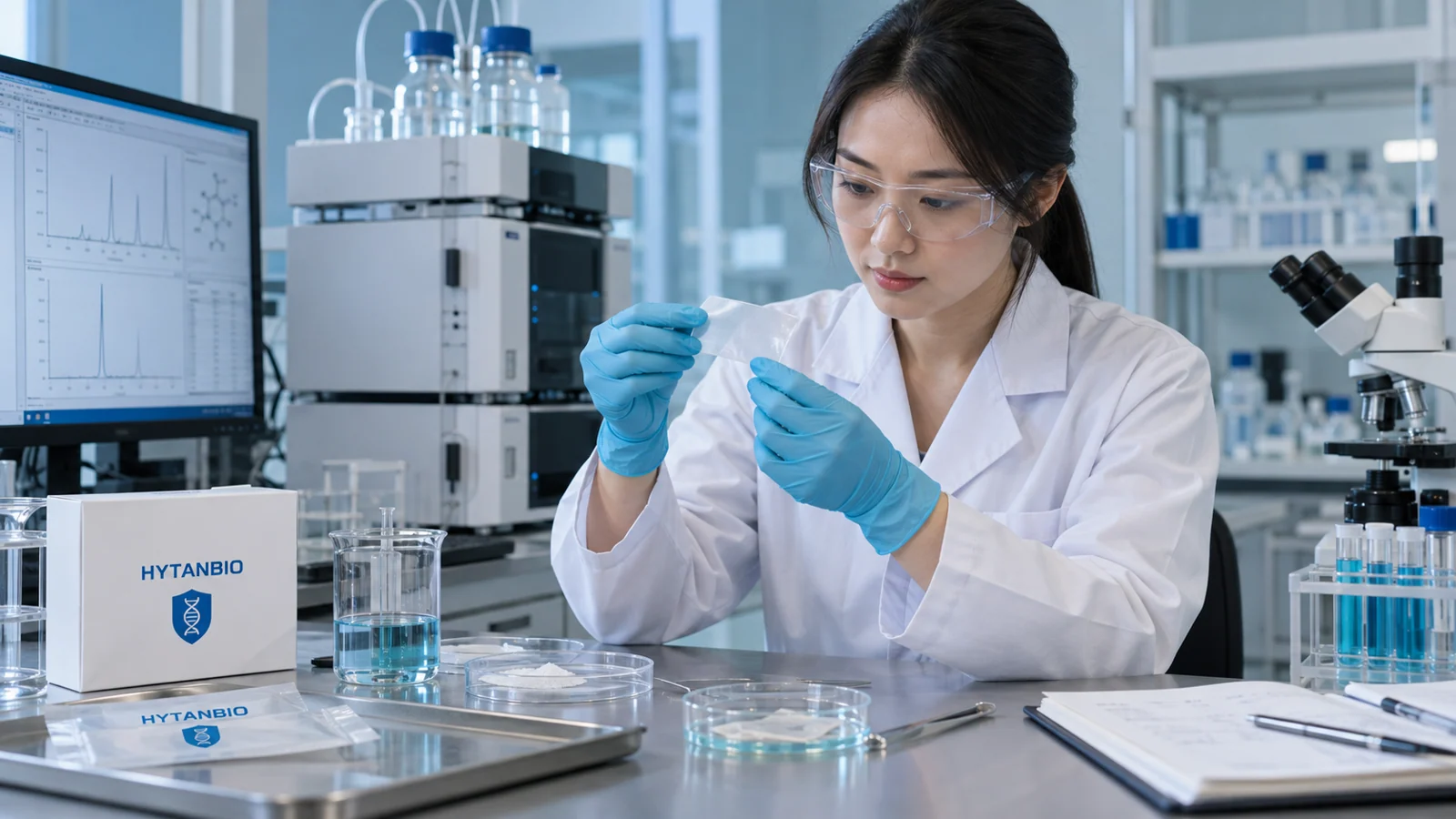 oral film analytical testing and batch documentation: scientist view