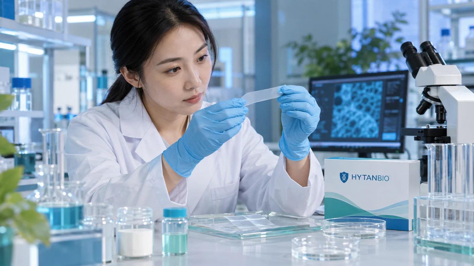 oral film evaluation pack and thin film specimen: scientist view