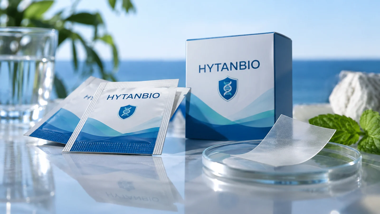 oral film evaluation pack and thin film specimen: packaging view